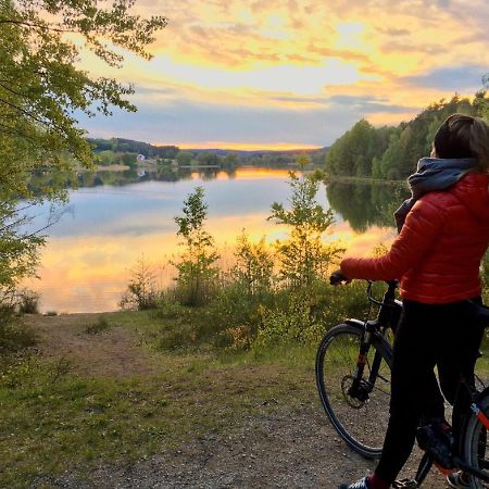Ferienwohnung Schwalbennest Am Igelsbachsee Абсберг Екстериор снимка